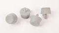 Robot Coupe Blending Ring - Fusssatz Grau Verschraubt D30 (4 StÜck) - 39276